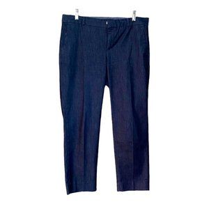 Banana Republic Avery Ankle Pants Blue Chambray Size 6P
